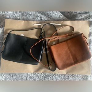 Set of 2 Madewell the knotted crossbody bags